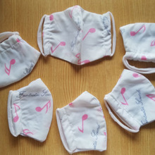 マスクのゴムにタイツを使用(*^^*)