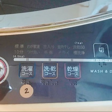 誰でもできる!ポイントシールで分かる洗濯機の動かし方