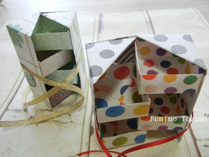 小箱で簡単 引出しBOX