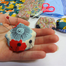 端切れで作ってみよう!おフランスなピンクッション