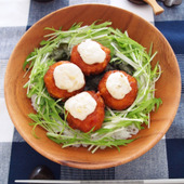 冷凍食品アレンジで満足ランチ!「和風タルタルのチキン南蛮丼」