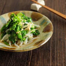 もやしと菜の花和え/#食材2つ