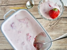 いちごヨーグルトミルクゼリー 子どもと一緒に作れるレシピ