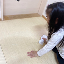 チビでも出来る、畳拭き掃除。
