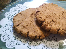 ♡食物繊維豊富な「きなこ」&「おから」の甘くないクッキー