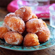 ♡ホットケーキミックスで♡超簡単シュガードーナツ♡