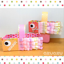 牛乳パックとリボンでこいのぼりバッグを作ろう!