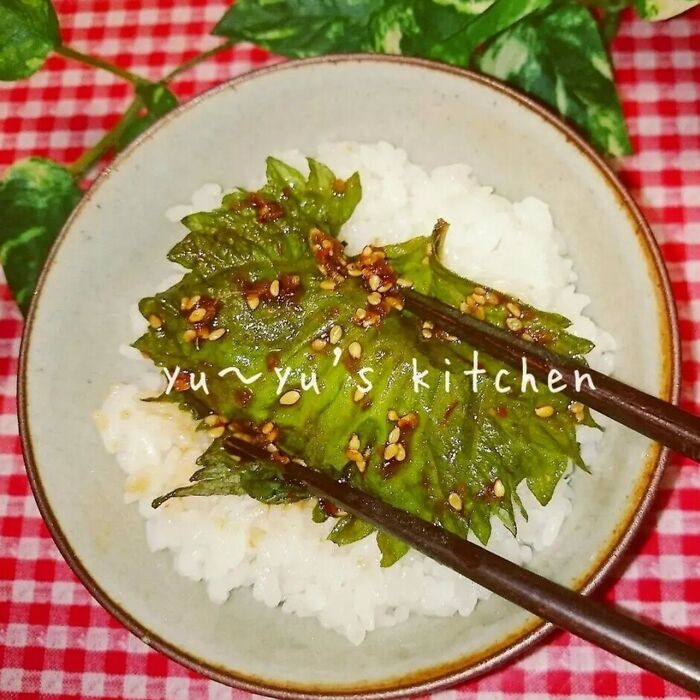 大葉♡韓国風漬け~♡やみつきになる辛さ♬