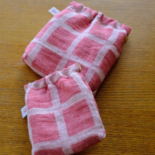 ハギレで作る「電磁場カットのバネポーチ」