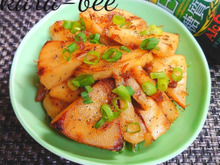 簡単おつまみ♪ビールが進む!たけのこのバター醤油おかか炒め