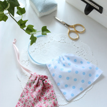 はぎれdeミニミニ巾着 ~小物入れに便利♪