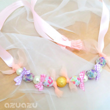 思い出の服のはぎれでネックレスを作ろう!