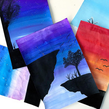 誰でも画伯!絵の具でおうち遊び