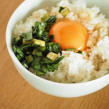 stayhomeだから朝から解禁♡ニラ醤油たっぷりTKG