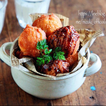 ♡ホットケーキミックスで♡超簡単バナナドーナツ♡