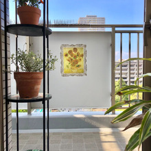 「STAY HOME」ベランダ美術館