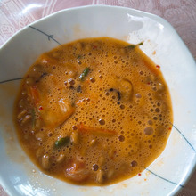 キムチで食がすすむ朝ごはん🍚