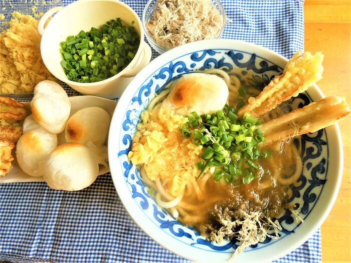 お好きな具材をどうぞ!お家セルフうどんランチ