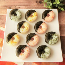 子供と一緒に★ドーナツおにぎりを作っておうちピクニック♪