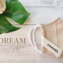 リボンでアレンジマスク