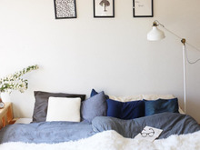 子供の2段ベッドを大人用シンプルベッドに!