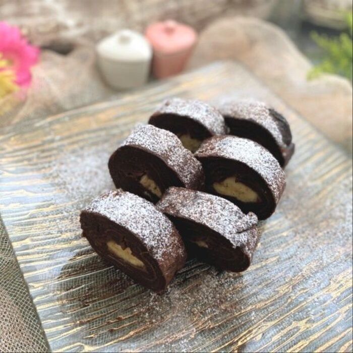 オーブンを使わない!ホットケーキミックスで作るバナナチョコケーキ