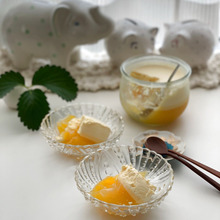 簡単!業スー生クリームでオレンジムース♫