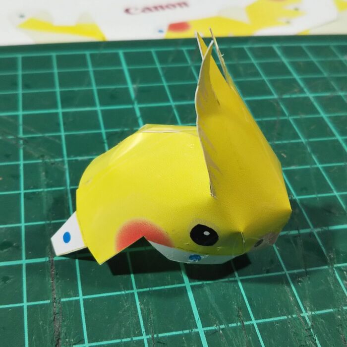 パーツ(1)の組み立て完了。