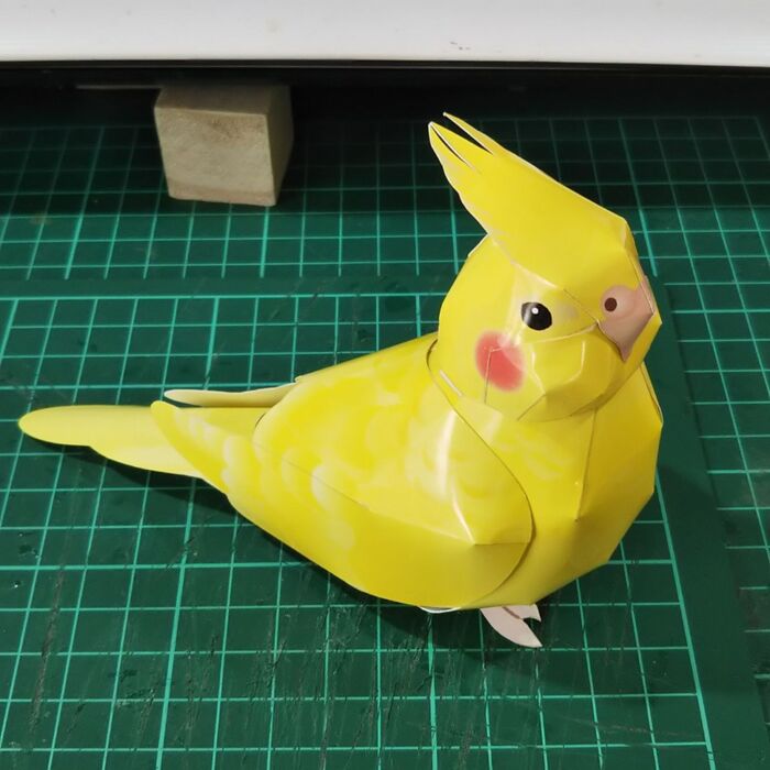 最後にパーツ(5)を接合。