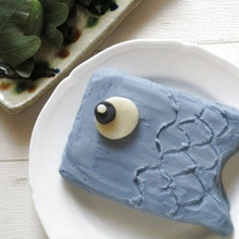 子供の日♡ホットケーキ1枚と餡で可愛いちび鯉のぼり♡すべて安心の天然色素で着色♪