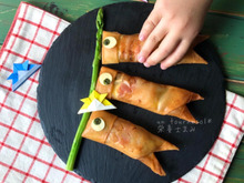 【こどもの日のお祝いに】免疫力アップ!こいのぼり春巻き〜アスパラチーズベーコン〜