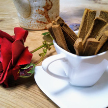 ♡食物繊維豊富な高野豆腐のカリカリ焼き菓子〜コーヒー牛乳味