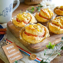 発酵不要!冷めても柔らか❤ハムマヨコーンのクイックパン&