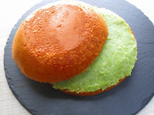 【ホットケーキミックで作る簡単おやつ】炊飯器でビッグずんだどらやき風♪