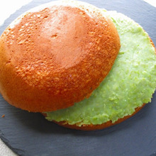 【ホットケーキミックで作る簡単おやつ】炊飯器でビッグずんだどらやき風♪