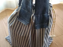 簡単!カフェカーテンでエコバッグ