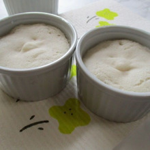 セリアのスフレ型♡子供喜ぶ!ママとのおやつ作りに♪