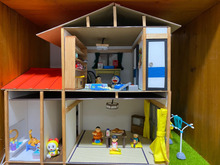 長期休暇を利用して身近な物で工作してみた次男の作品