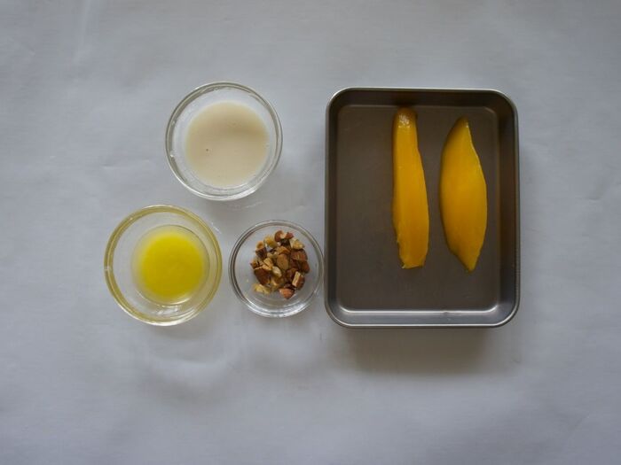 1 材料を切ります。