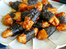 まるで~うなぎみたい⁉鶏むね肉でやわらか♪のり巻きチキン