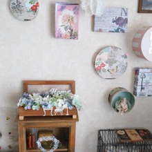 *花を飾ろう*100均リメイクで 少し高見えのインテリアフラワーBOX!