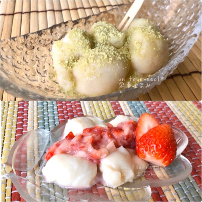 【牛乳消費!片栗粉でおやつ作り】おうち時間に子供と☆片栗粉でミルクわらび餅