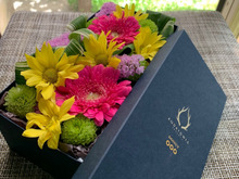 スーパーの生花コーナー花材で、ブティック級のアレンジ!