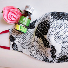 アロマで爽やか〜夏用エレガントな手作りマイマスク♡