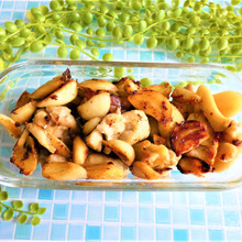 材料3つ元気が出る!ニンニクまみれのチキンソテー