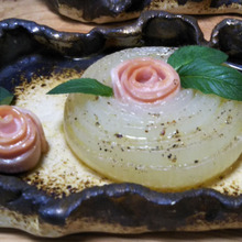 ♡トロトロ新たまねぎステーキ&薔薇ベーコン♡