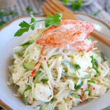 やみつき❤切り干し大根のデリ風サラダ*カニカマきゅうりとクリームチーズ入り