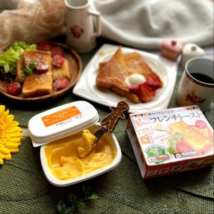 たっぷりぬって焼くだけ!卵のコクとバニラの香り「私のフレンチトースト」