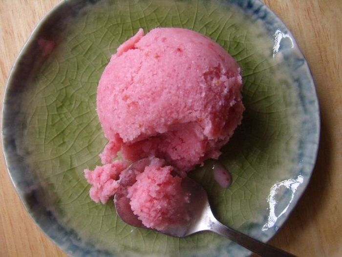 ♡卵&生クリーム不使用♡ 濃厚☆イチゴのアイスクリーム ~ジェラート風~ レシピ