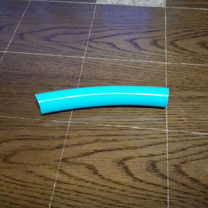 ホースを使って